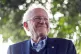 Senator Bernie Sanders smiles as he addresses Unite Here Loc
