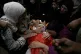 Mourners take the last look at the body of Palestinian girl 