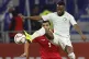 Saudi Arabia's forward Fahad Al Muwallad controls during the