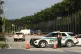 A police officer with the Palm Beach County Sheriffs works o
