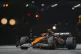 McLaren driver Lando Norris of Britain steers his car during