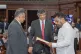 Marxist leader Anura Kumara Dissanayake (right) is sworn in 