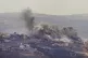 Smoke rises from Israeli airstrikes on villages in the Nabat