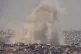 Smoke rises from Israeli airstrikes in the southern village 
