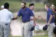 International team member Hideki Matsuyama of Japan (left) s