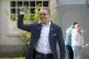 Herbert Kickl, leader of the Freedom Party of Austria gives 