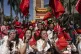 People celebrate the anniversary of the founding of the Peop