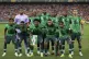 The Nigeria football team poses for a group photo before the