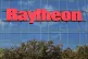 The sky is reflected on the facade of Raytheon's Integrated 