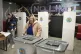 A woman prepares to cast her vote in Hrusevo, Moldova, Octob