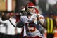 Kansas City Chiefs quarterback Patrick Mahomes (15) passes a