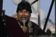 Former President Evo Morales speaks to supporters after marc