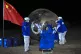 In this photo released by Xinhua News Agency, astronaut Ye G