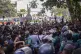 Policemen try to stop Bangladesh Nationalist Party activists