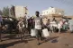 People gather to collect water in Khartoum, Sudan, May 28, 2