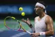 Spain's tennis player Rafael Nadal attends a training sessio