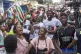 Supporters of opposition candidate and former President John