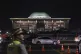 A traffic police office walks near the National Assembly as 