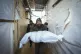 The body of a victim of an Israeli army strike on a house in
