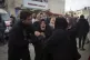 Palestinians mourn their relatives killed in the Israeli bom