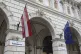 Exterior view of the Austrian Peoples' Party's headquarters 