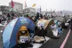Protesters demanding the arrest of impeached South Korean Pr