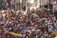 Government supporters listen to Venezuelan President Nicolas
