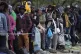 Haitian migrants who hope to apply for asylum in the U.S. wa