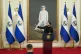 El Salvador's President Nayib Bukele gives a press conferenc
