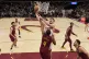 Houston Rockets centre Alperen Sengun shoots over Cleveland 