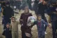 Displaced Palestinians return to their destroyed homes in th
