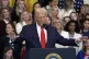 President Donald Trump speaks before signing an executive or