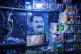 A picture of Abdullah Ocalan, the imprisoned leader of Turke