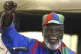 Sam Nujoma speaks during an election rally in Windhoek, Nami