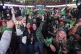 CELEBRATIONS: Philadelphia Eagles fans celebrate the win aga