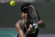 Venus Williams, of the U.S., returns to Nao Hibino, of Japan