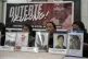 Relatives hold pictures of victims of alleged extra-judicial