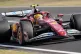 Ferrari driver Lewis Hamilton of Britain steers his car duri