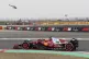 Ferrari driver Lewis Hamilton of Britain steers his car duri