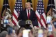 President Donald Trump speaks at a reception celebrating Wom