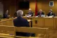 Real Madrid's head coach Carlo Ancelotti sits in the dock at