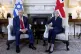 Theresa May meets with Israel's Prime Minister Benjamin Neta