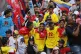 Supporters of President Nicolas Maduro chants slogans during