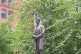 SOLIDARITY ACROSS THE POND: This Abraham Lincoln statue in M