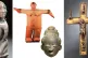 (Left to right) Power figure (nkisi), Kongo peoples (Loango,