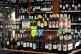 Alcohol for sale in an Edinburgh off-licence