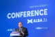 Alex Salmond delivers his leaders speech during the first an