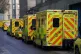 Ambulances outside London Ambulance Service NHS Trust contro