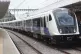 An Elizabeth Line train as it enters service travelling from