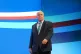 Andrew RT Davies, Leader of the Welsh Conservatives, walks o